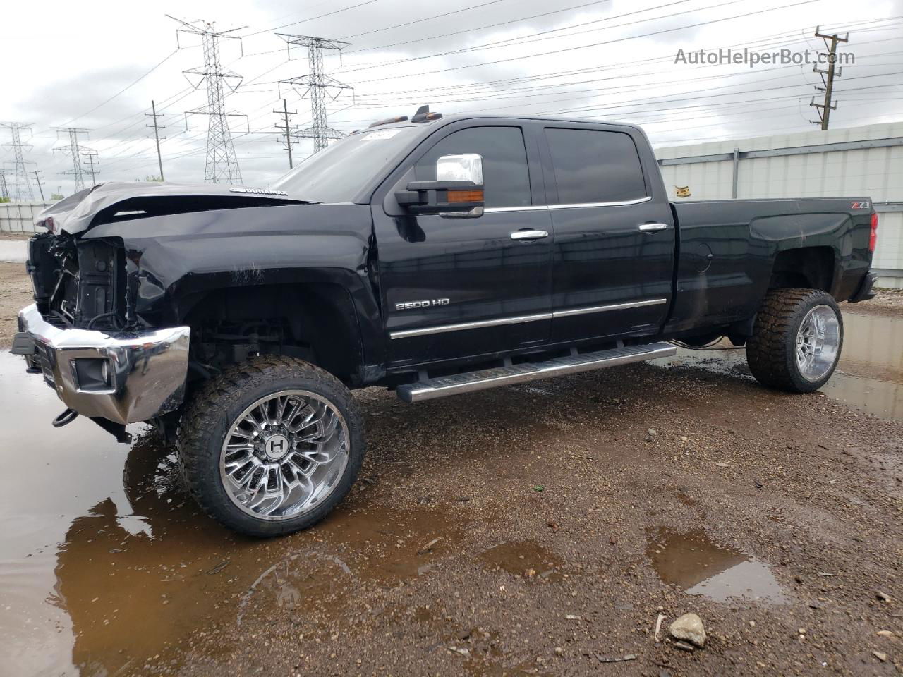 2018 Chevrolet Silverado K2500 Heavy Duty Ltz Black vin: 1GC1KWEY9JF188970