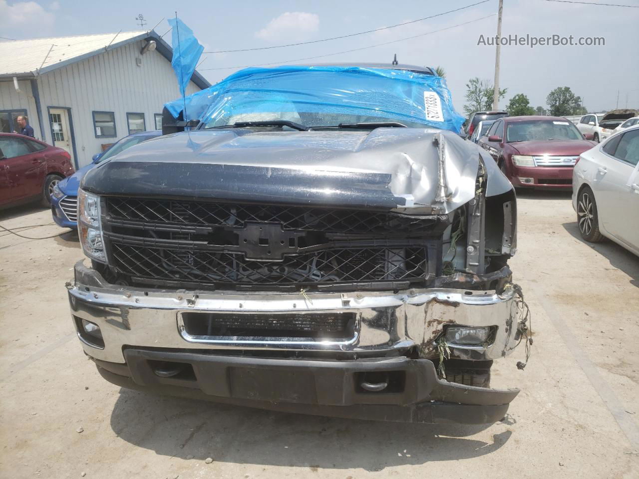 2012 Chevrolet Silverado K2500 Heavy Duty Lt Серый vin: 1GC1KXC83CF212708