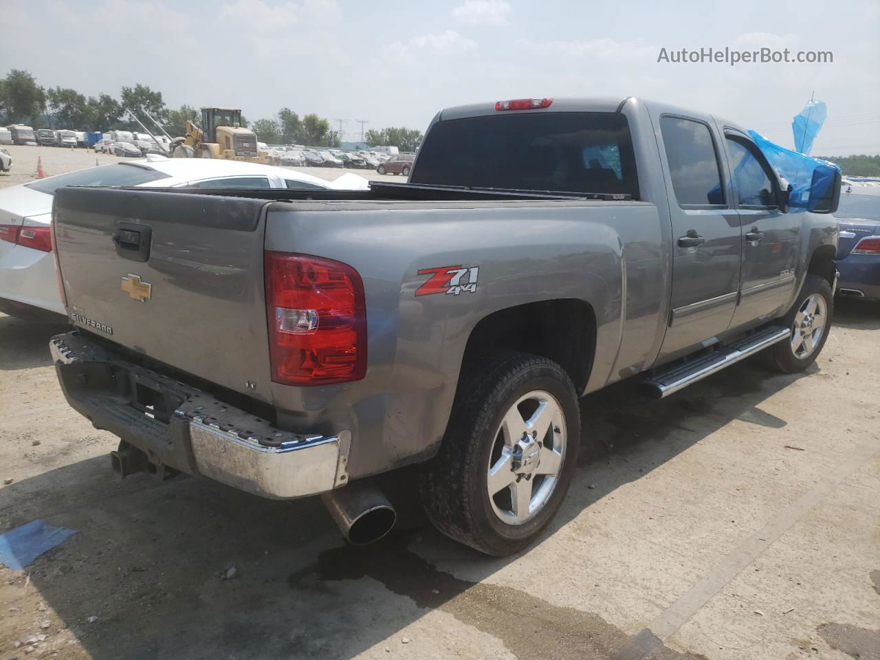 2012 Chevrolet Silverado K2500 Heavy Duty Lt Gray vin: 1GC1KXC83CF212708