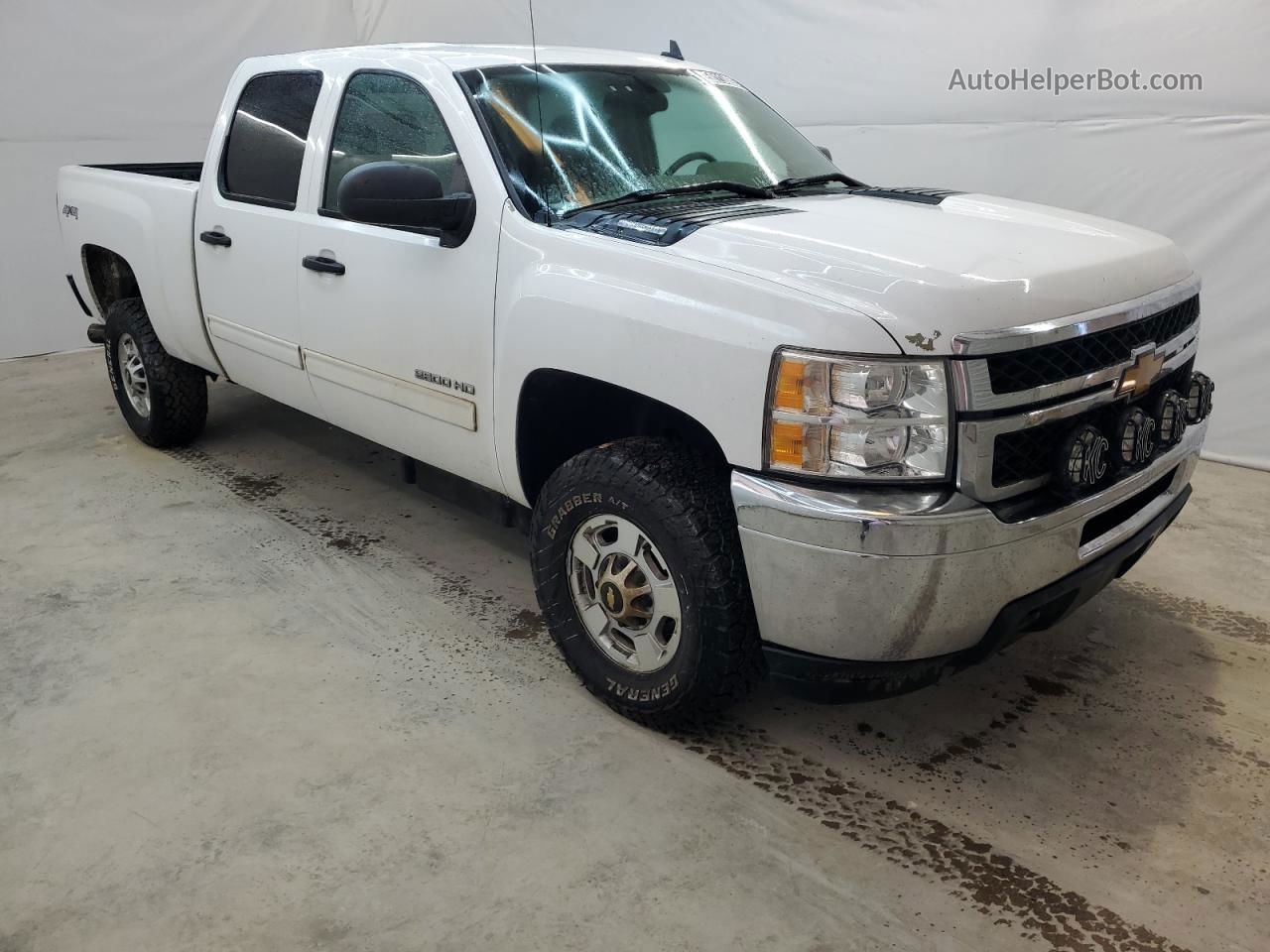 2013 Chevrolet Silverado K2500 Heavy Duty Lt Белый vin: 1GC1KXC89DF161734