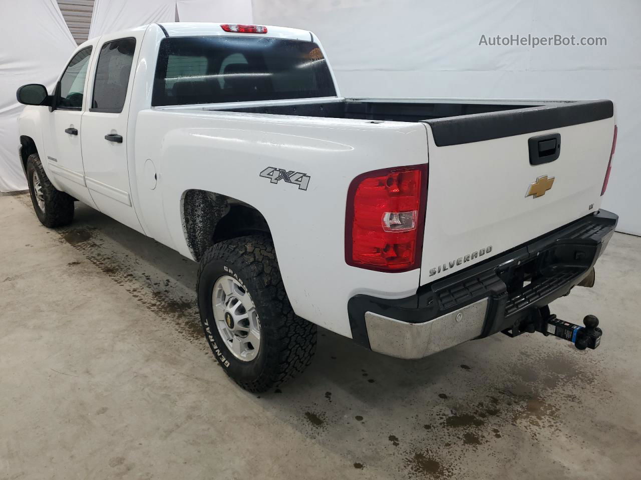 2013 Chevrolet Silverado K2500 Heavy Duty Lt White vin: 1GC1KXC89DF161734