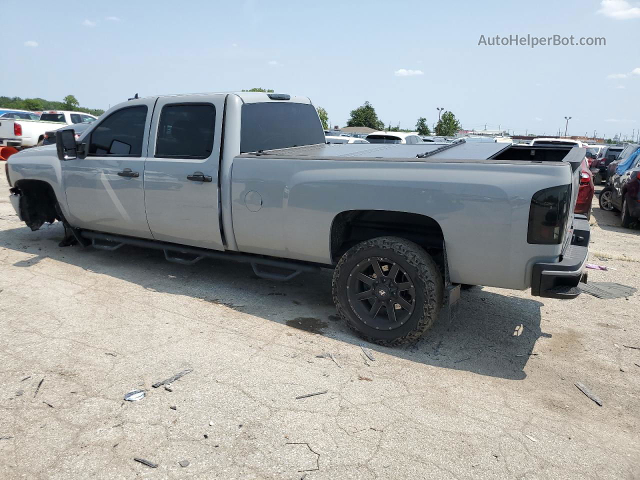 2012 Chevrolet Silverado K2500 Heavy Duty Lt Gray vin: 1GC1KXCG2CF145056