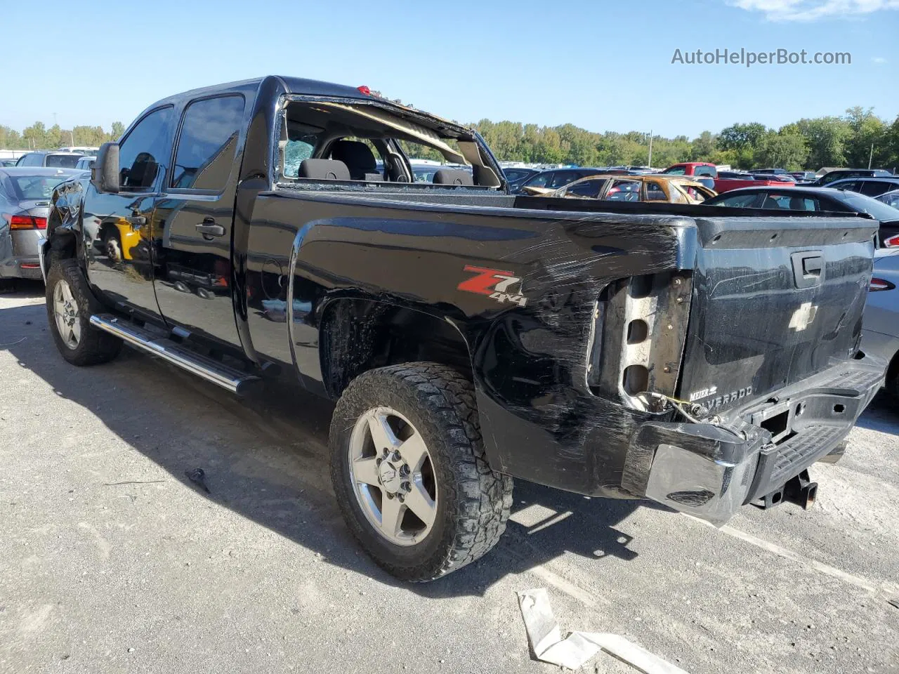 2012 Chevrolet Silverado K2500 Heavy Duty Lt Black vin: 1GC1KXCG2CF239647