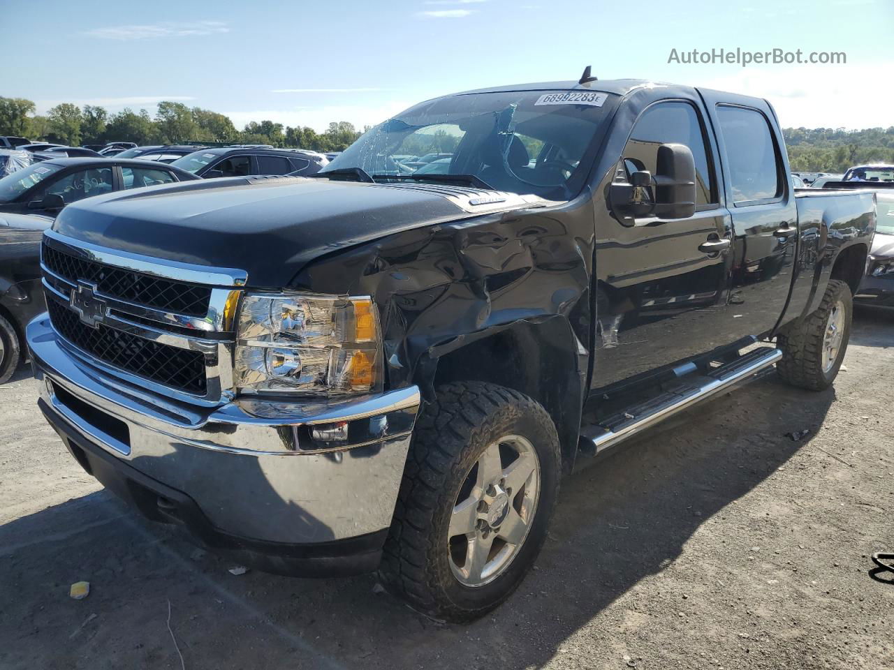 2012 Chevrolet Silverado K2500 Heavy Duty Lt Black vin: 1GC1KXCG2CF239647