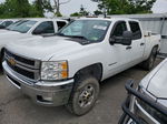 2013 Chevrolet Silverado K2500 Heavy Duty Lt White vin: 1GC1KXCG5DF107662