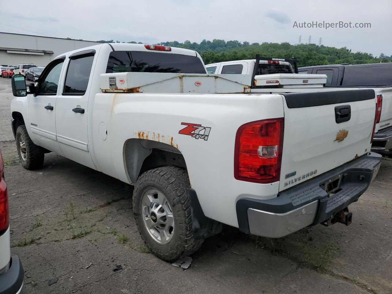 2013 Chevrolet Silverado K2500 Heavy Duty Lt White vin: 1GC1KXCG5DF107662