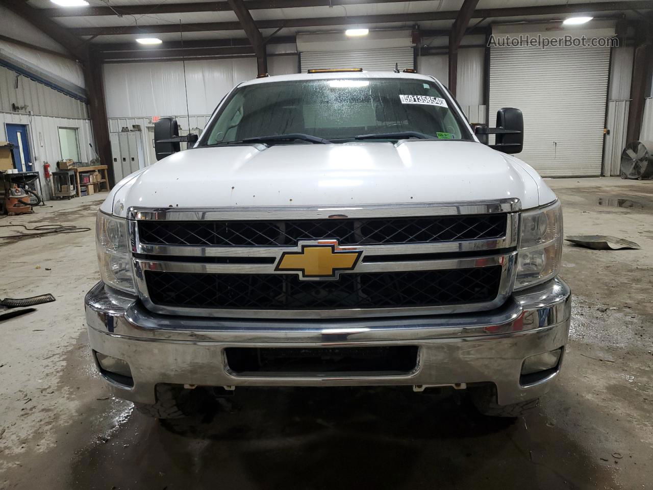 2013 Chevrolet Silverado K2500 Heavy Duty Lt White vin: 1GC1KXCG5DF107662