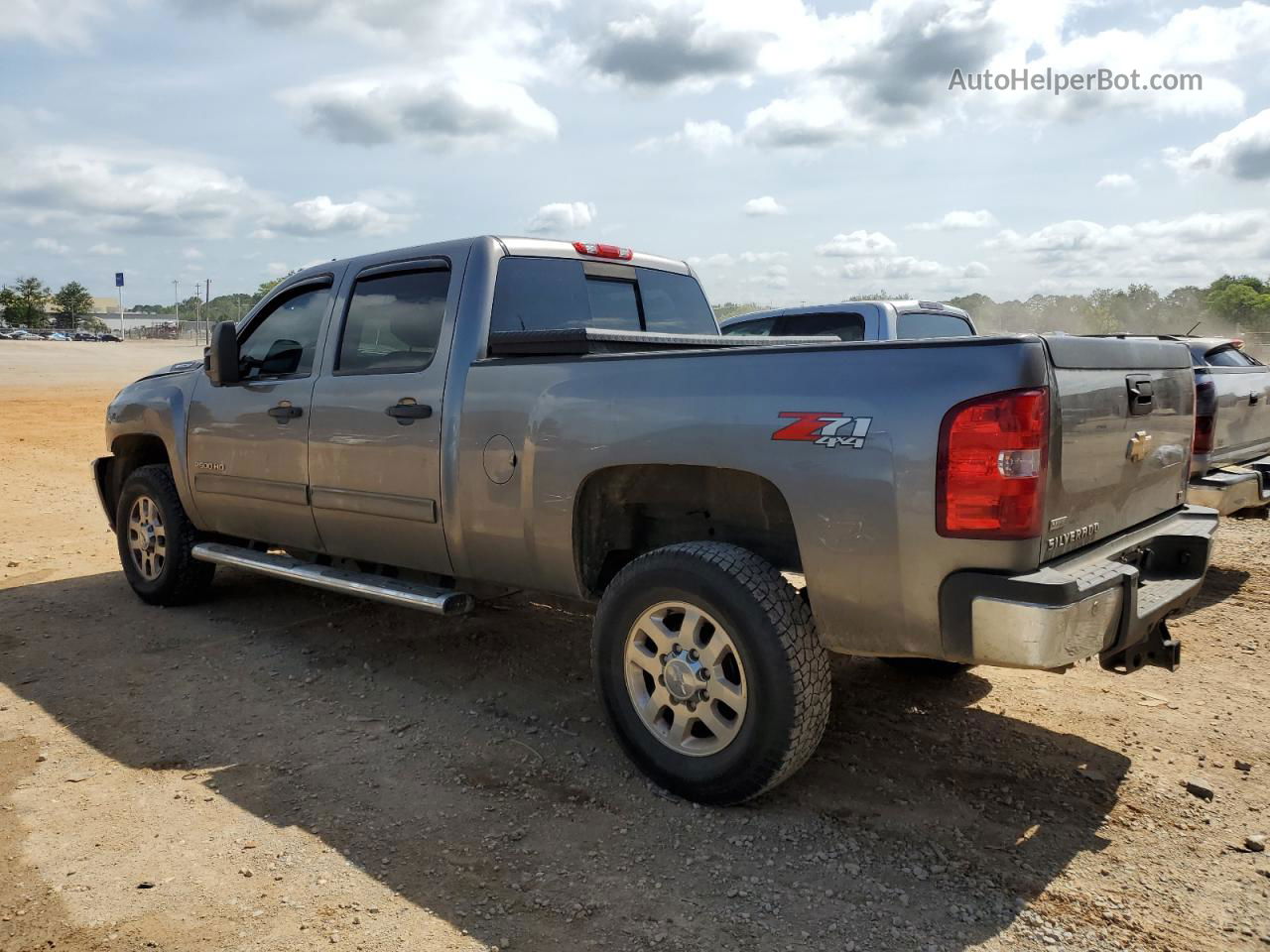 2012 Chevrolet Silverado K2500 Heavy Duty Lt Gray vin: 1GC1KXCG7CF149085