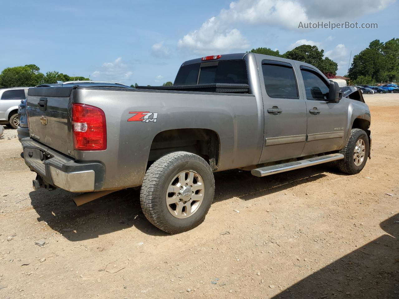 2012 Chevrolet Silverado K2500 Heavy Duty Lt Gray vin: 1GC1KXCG7CF149085