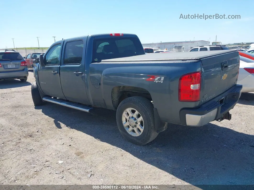 2013 Chevrolet Silverado 2500hd Lt Gray vin: 1GC1KXCG7DF115360