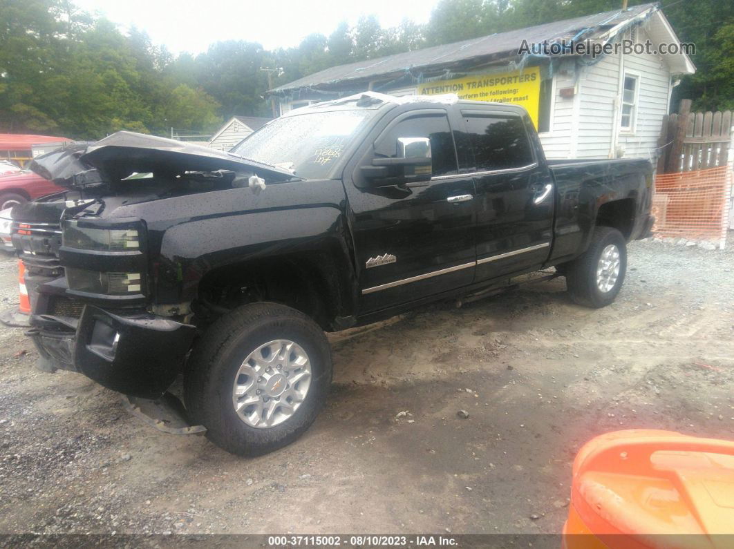 2015 Chevrolet Silverado 2500hd Built High Country Black vin: 1GC1KXE83FF682013