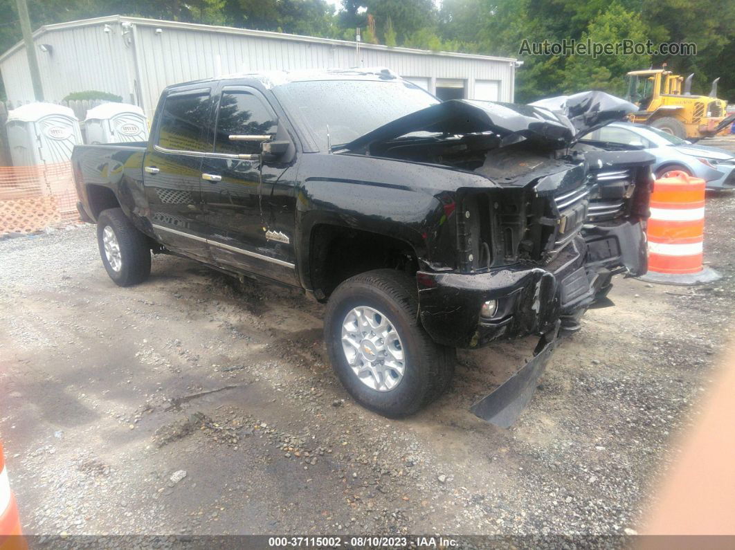 2015 Chevrolet Silverado 2500hd Built High Country Black vin: 1GC1KXE83FF682013