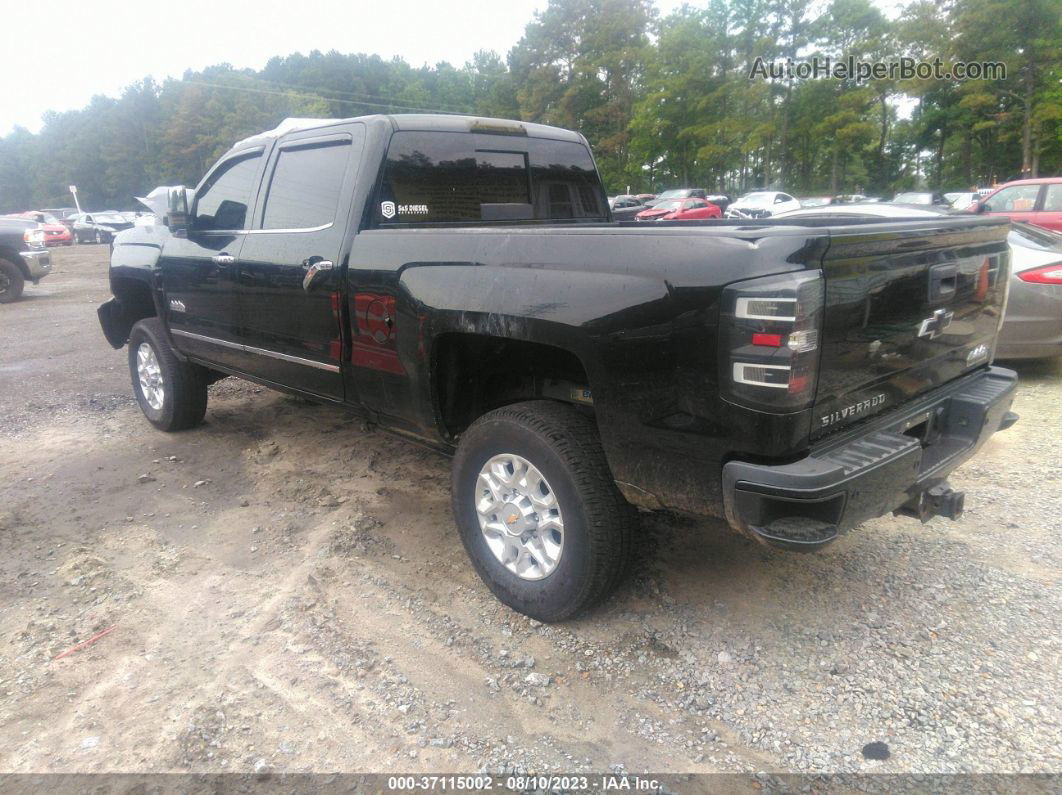 2015 Chevrolet Silverado 2500hd Built High Country Black vin: 1GC1KXE83FF682013