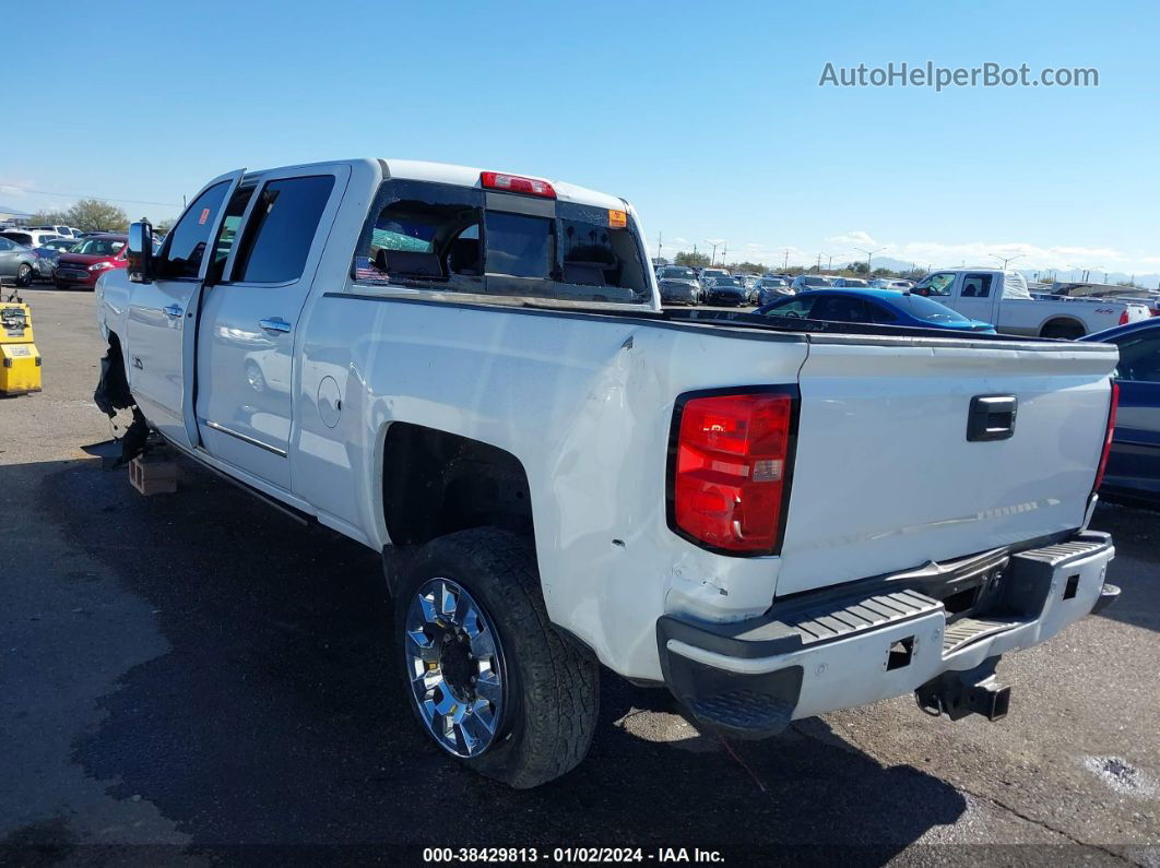 2015 Chevrolet Silverado 2500hd High Country White vin: 1GC1KXEG2FF521045