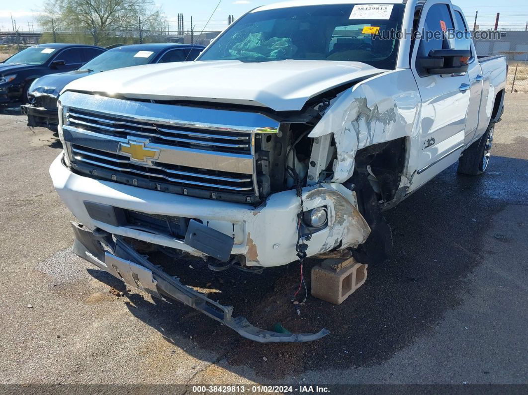 2015 Chevrolet Silverado 2500hd High Country White vin: 1GC1KXEG2FF521045