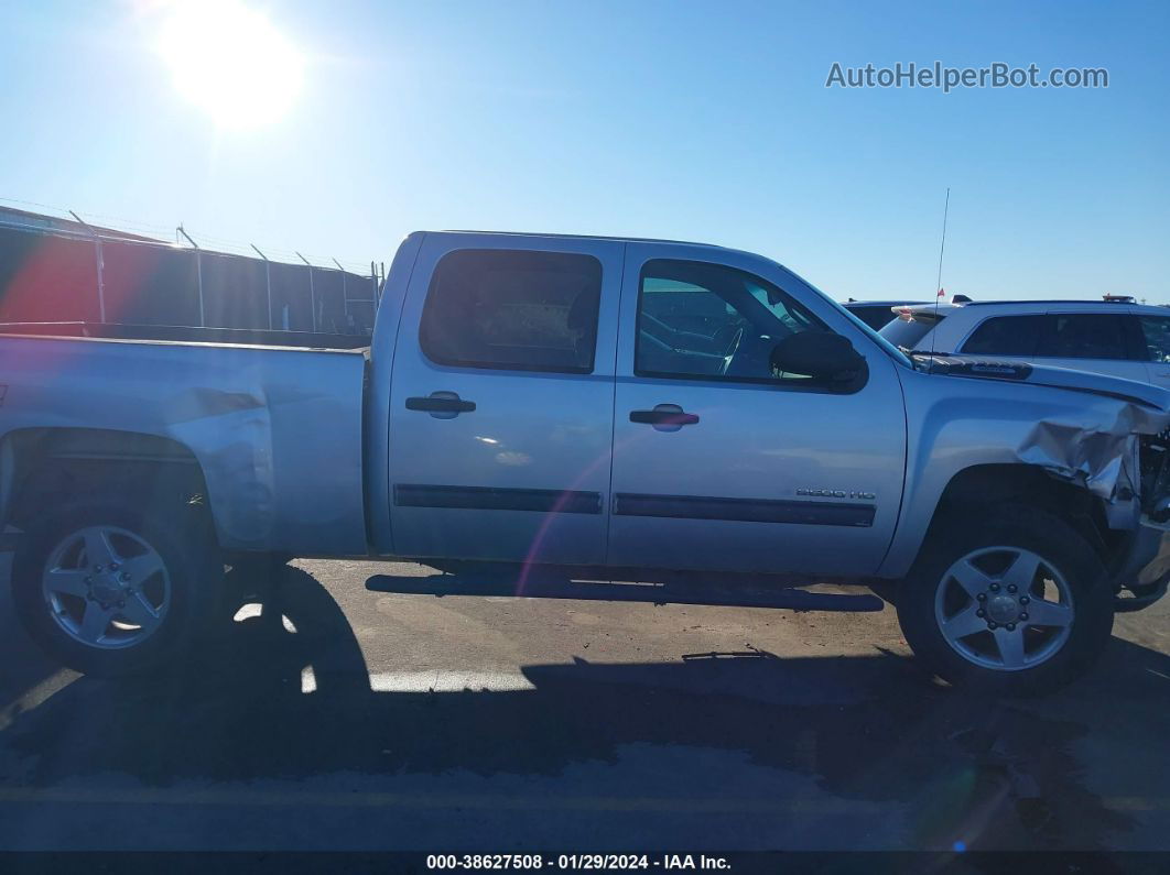 2012 Chevrolet Silverado 2500hd Lt Silver vin: 1GC1KXEG4CF240473