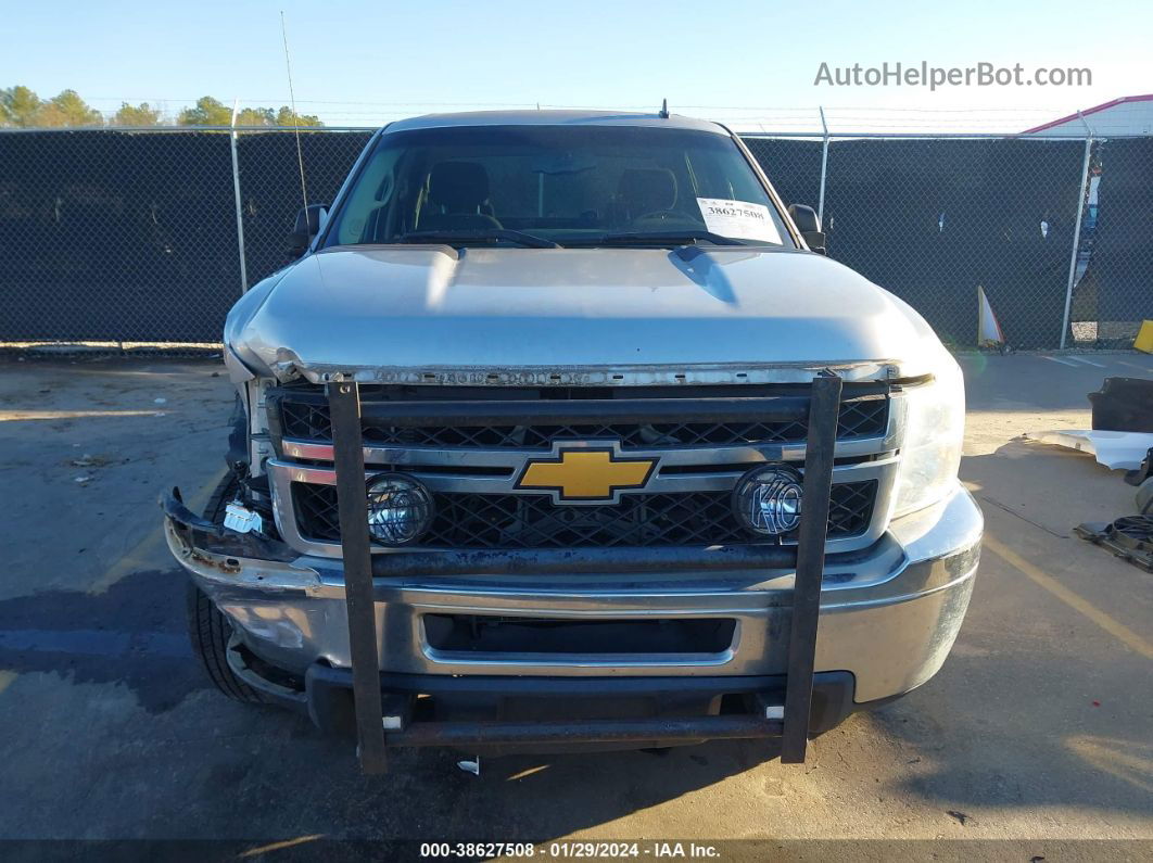 2012 Chevrolet Silverado 2500hd Lt Silver vin: 1GC1KXEG4CF240473