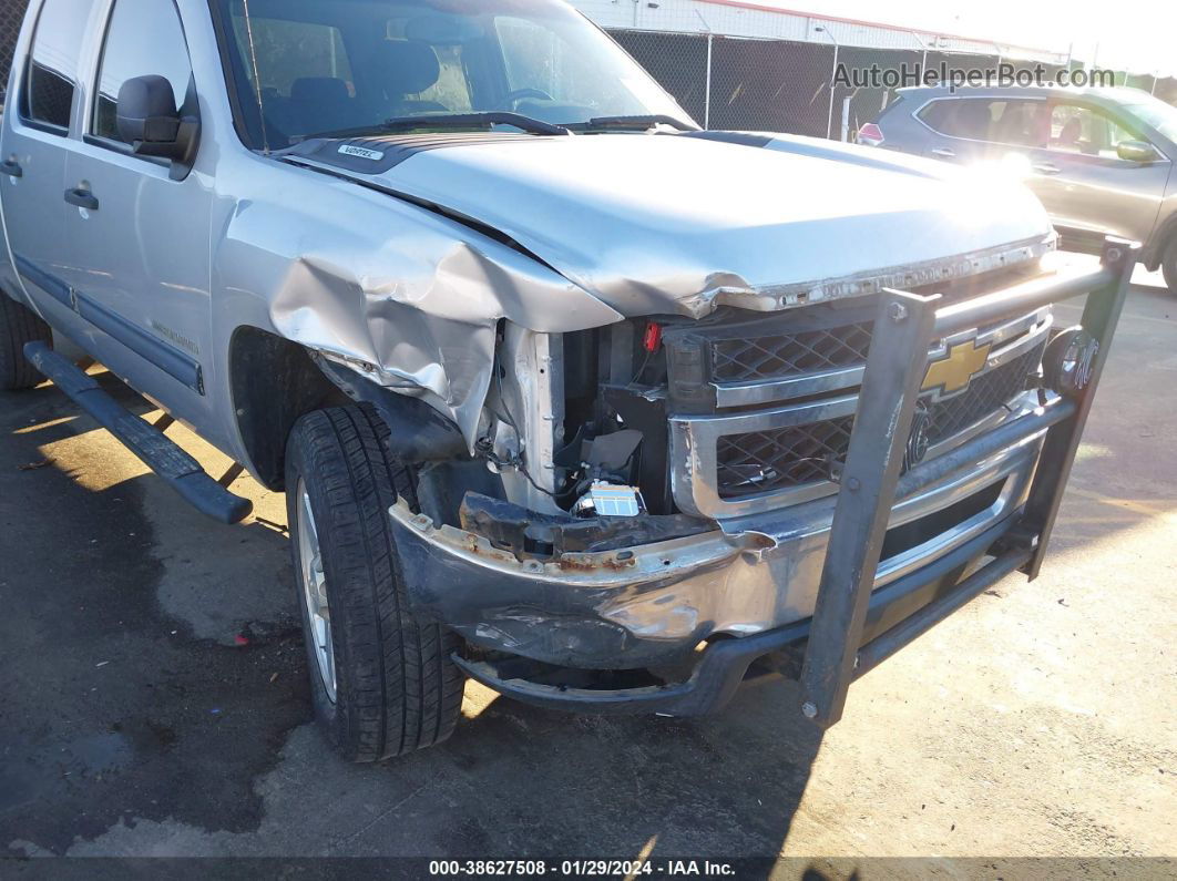 2012 Chevrolet Silverado 2500hd Lt Silver vin: 1GC1KXEG4CF240473