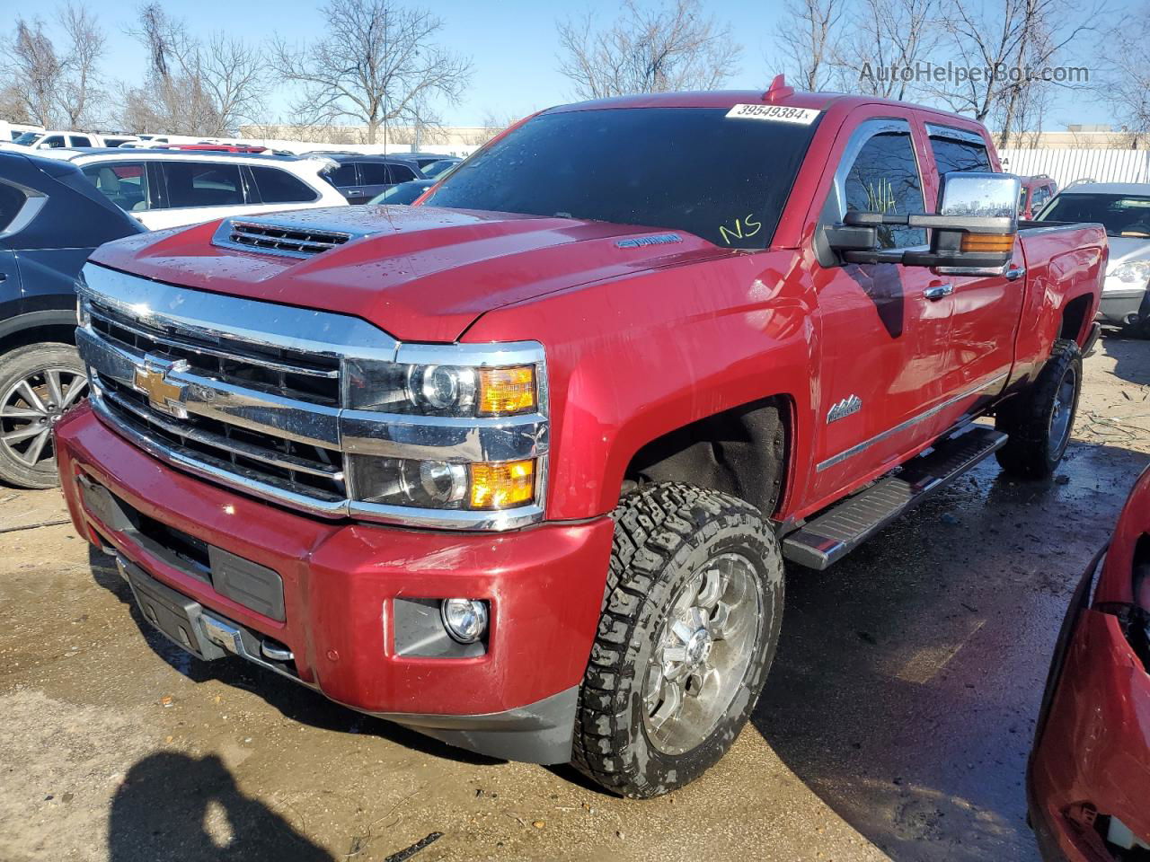 2018 Chevrolet Silverado K2500 High Country Red vin: 1GC1KXEY0JF187857