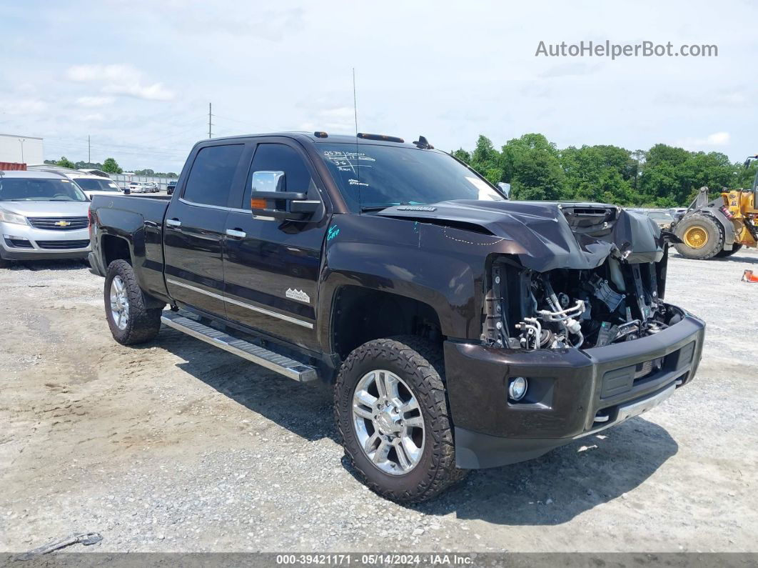 2018 Chevrolet Silverado 2500hd High Country Black vin: 1GC1KXEY1JF190511