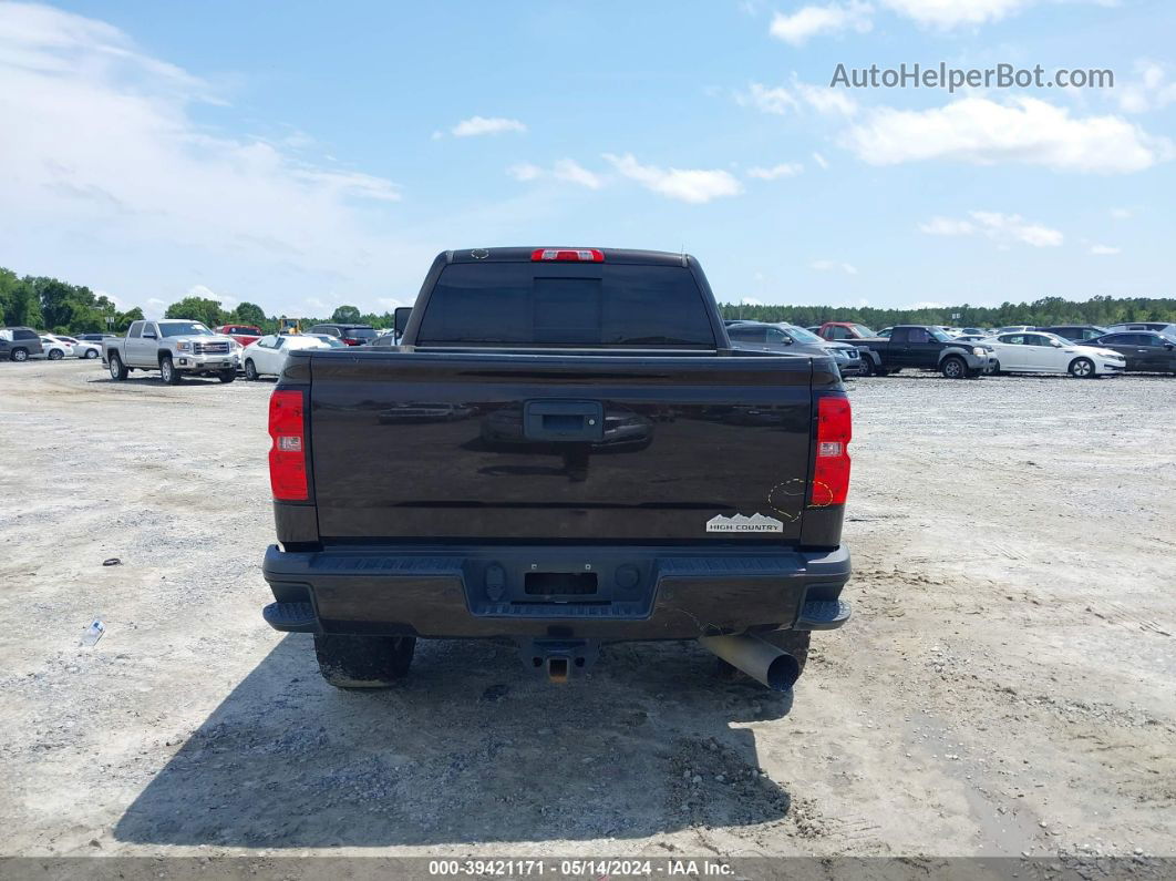 2018 Chevrolet Silverado 2500hd High Country Black vin: 1GC1KXEY1JF190511