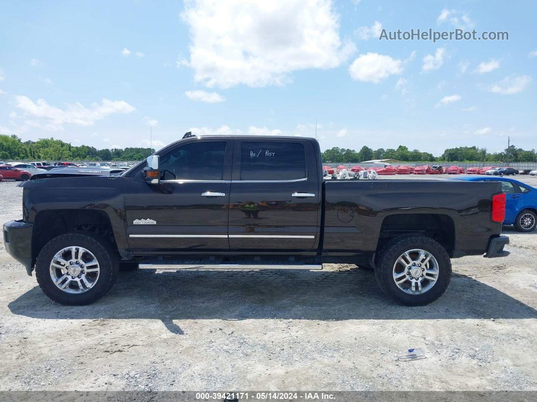 2018 Chevrolet Silverado 2500hd High Country Black vin: 1GC1KXEY1JF190511