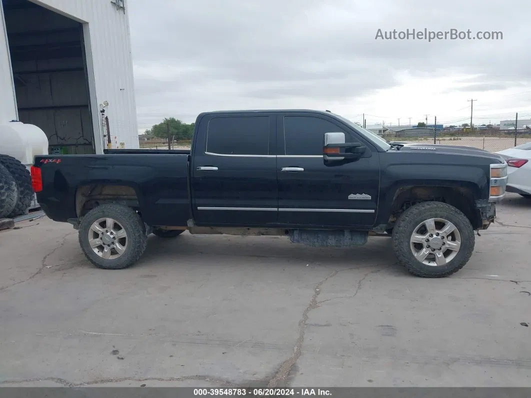 2018 Chevrolet Silverado 2500hd High Country Black vin: 1GC1KXEY6JF104304