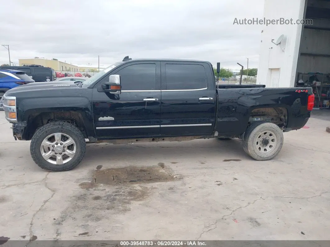 2018 Chevrolet Silverado 2500hd High Country Black vin: 1GC1KXEY6JF104304