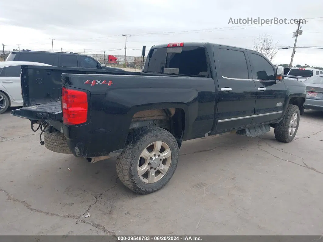 2018 Chevrolet Silverado 2500hd High Country Black vin: 1GC1KXEY6JF104304