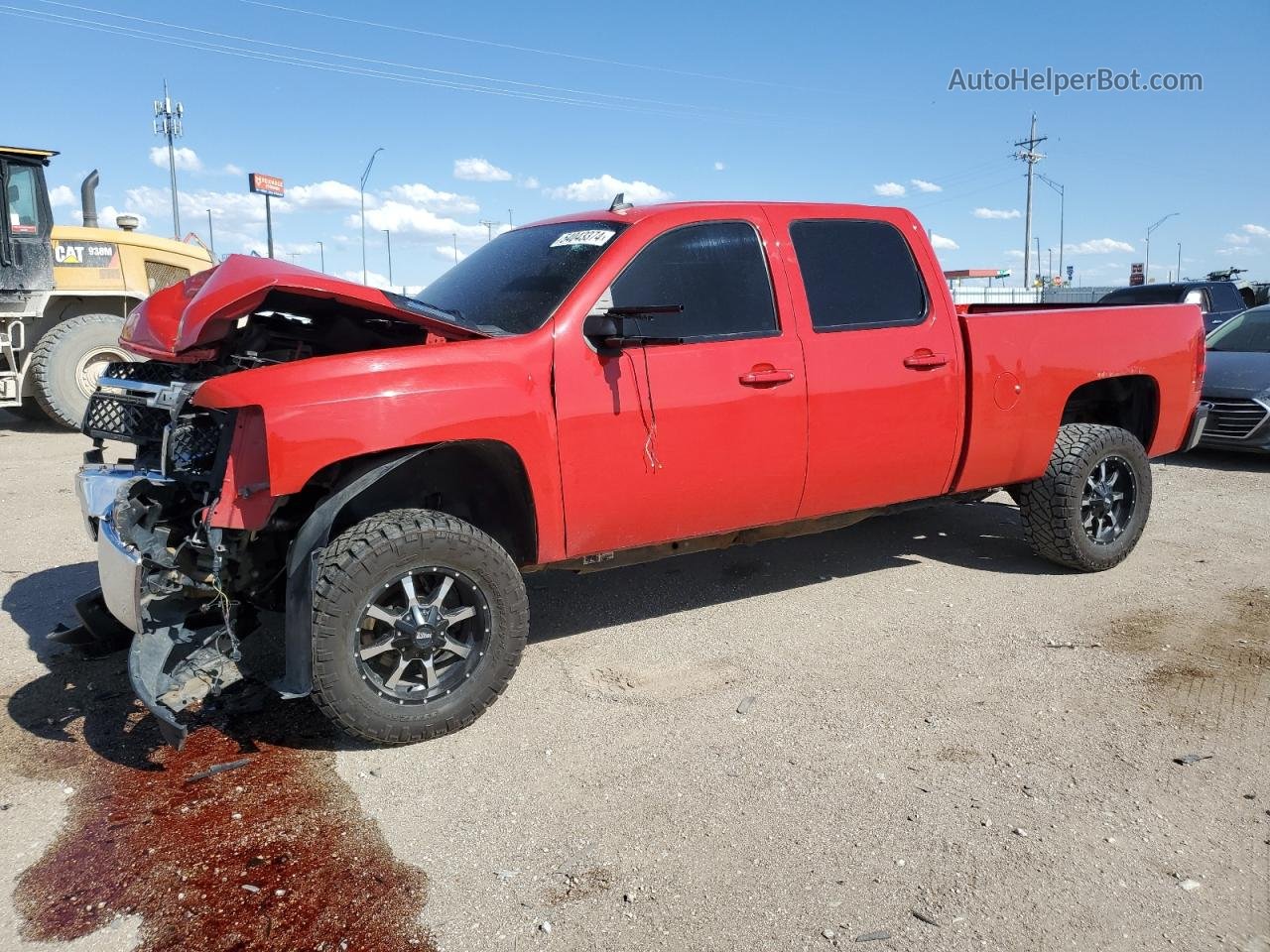 2012 Chevrolet Silverado K2500 Heavy Duty Ltz Red vin: 1GC1KYE86CF149073