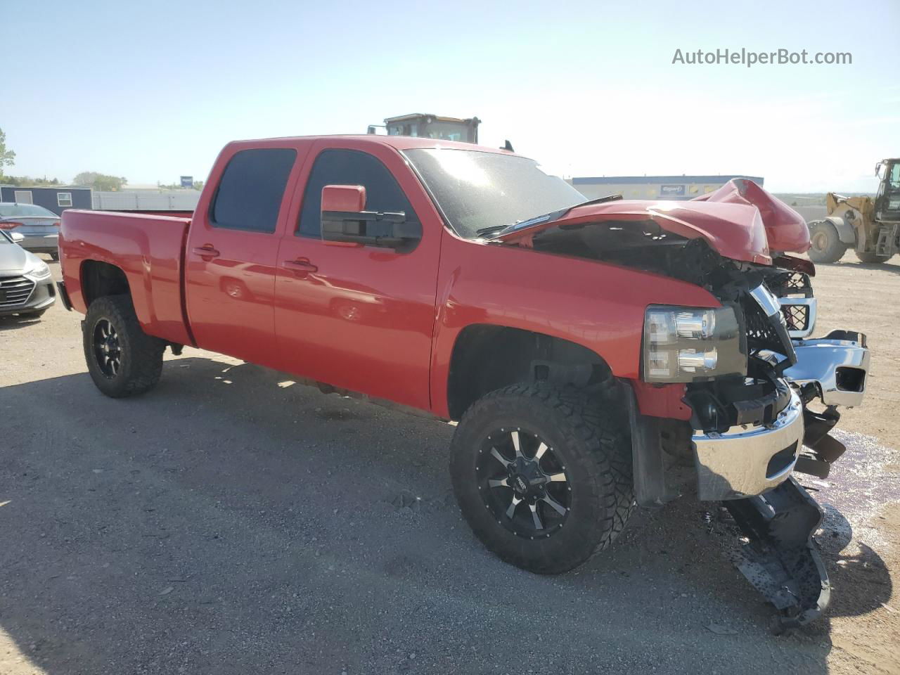 2012 Chevrolet Silverado K2500 Heavy Duty Ltz Red vin: 1GC1KYE86CF149073