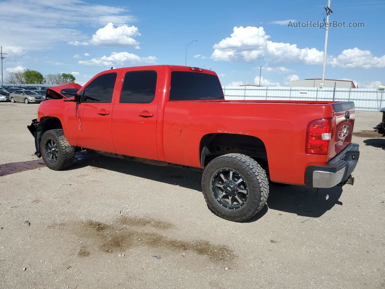 2012 Chevrolet Silverado K2500 Heavy Duty Ltz Red vin: 1GC1KYE86CF149073