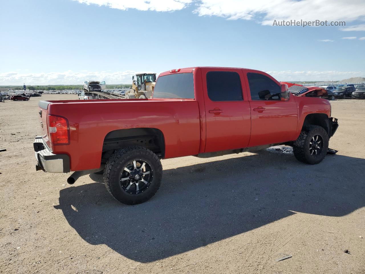 2012 Chevrolet Silverado K2500 Heavy Duty Ltz Red vin: 1GC1KYE86CF149073