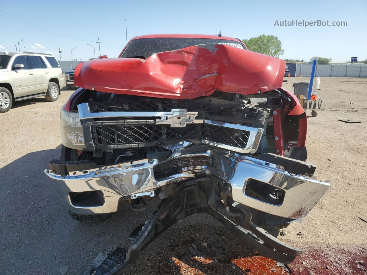 2012 Chevrolet Silverado K2500 Heavy Duty Ltz Red vin: 1GC1KYE86CF149073