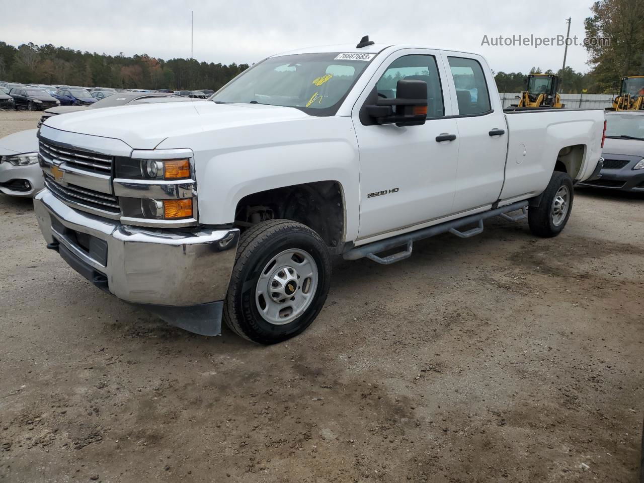 2016 Chevrolet Silverado C2500 Heavy Duty White vin: 1GC2CUEG0GZ344012