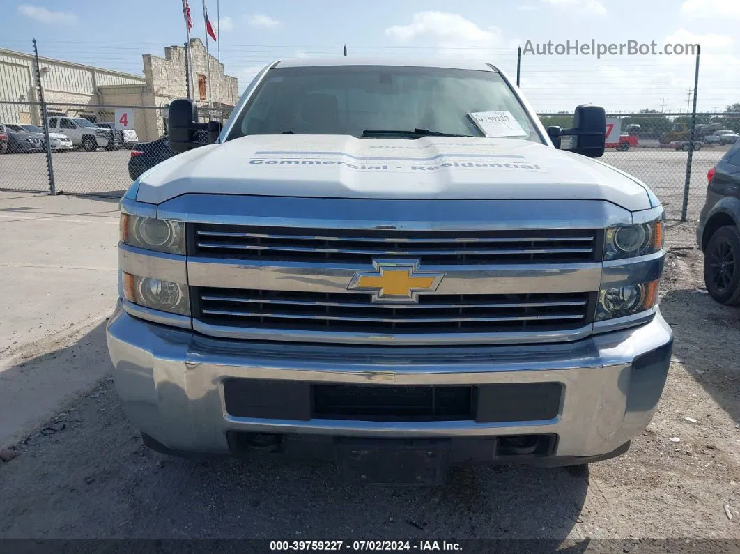 2018 Chevrolet Silverado 2500hd Wt White vin: 1GC2CUEG4JZ215410