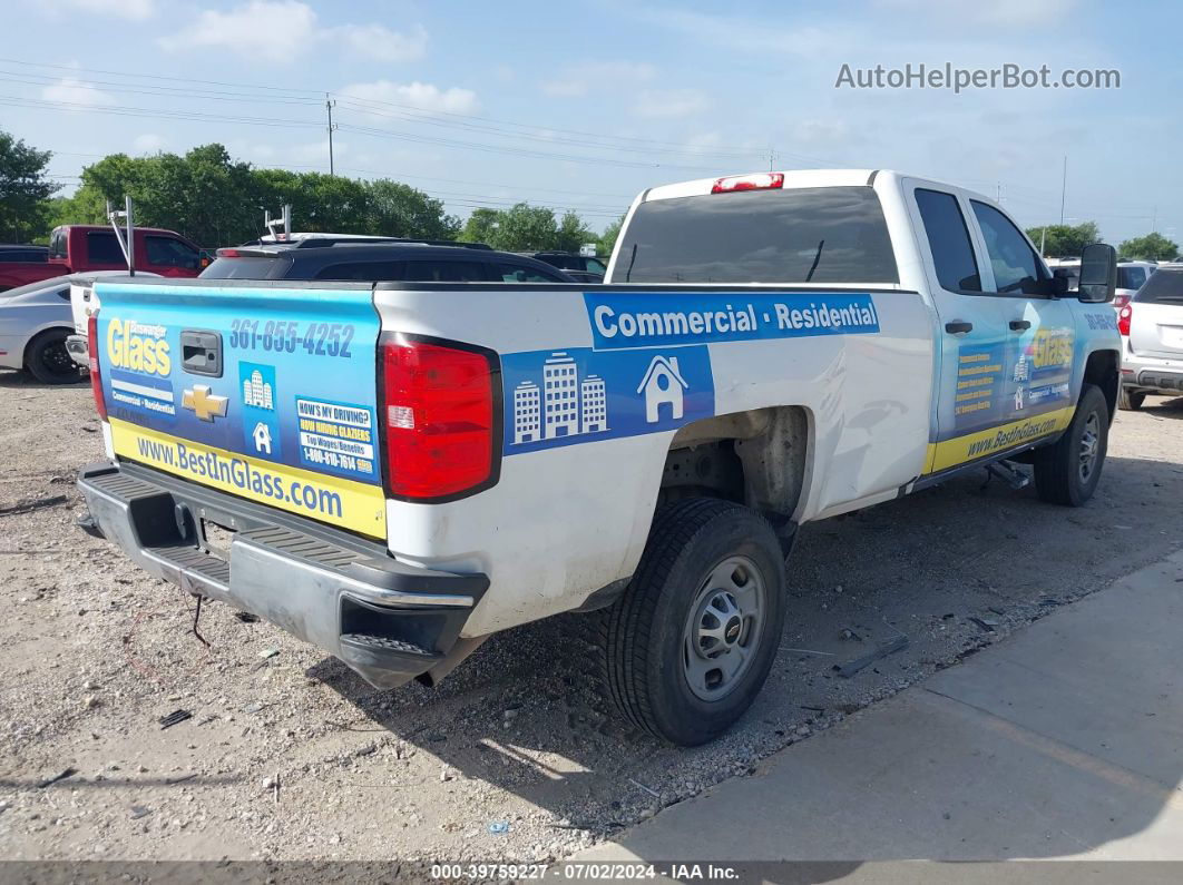 2018 Chevrolet Silverado 2500hd Wt White vin: 1GC2CUEG4JZ215410