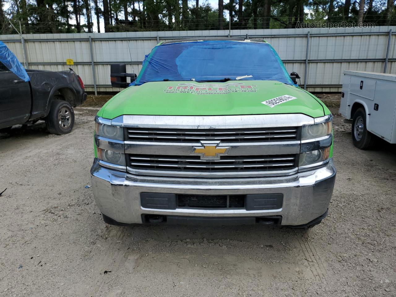 2016 Chevrolet Silverado K2500 Heavy Duty Green vin: 1GC2KUE84GZ111441