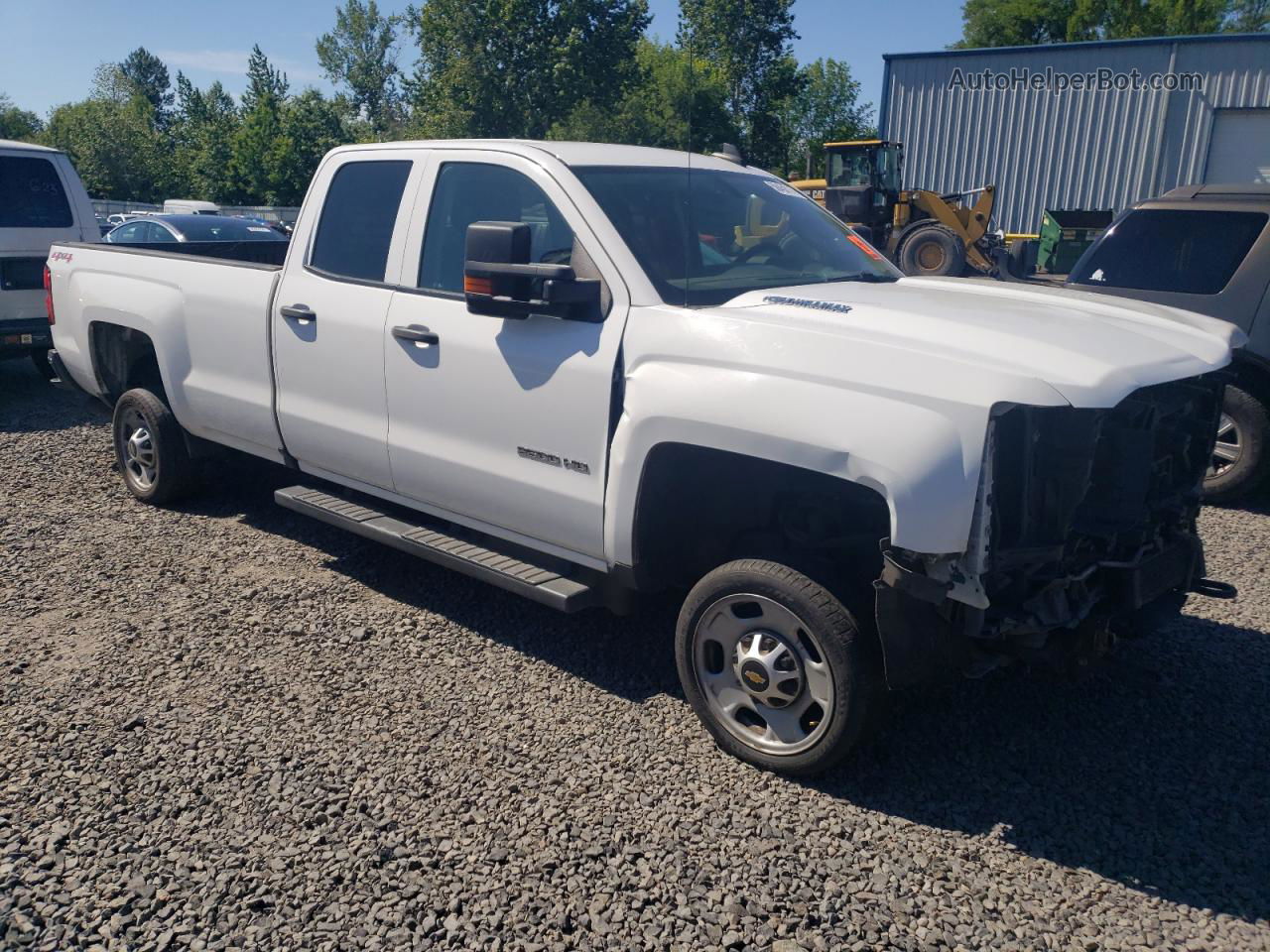 2016 Chevrolet Silverado K2500 Heavy Duty White vin: 1GC2KUE89GZ216251