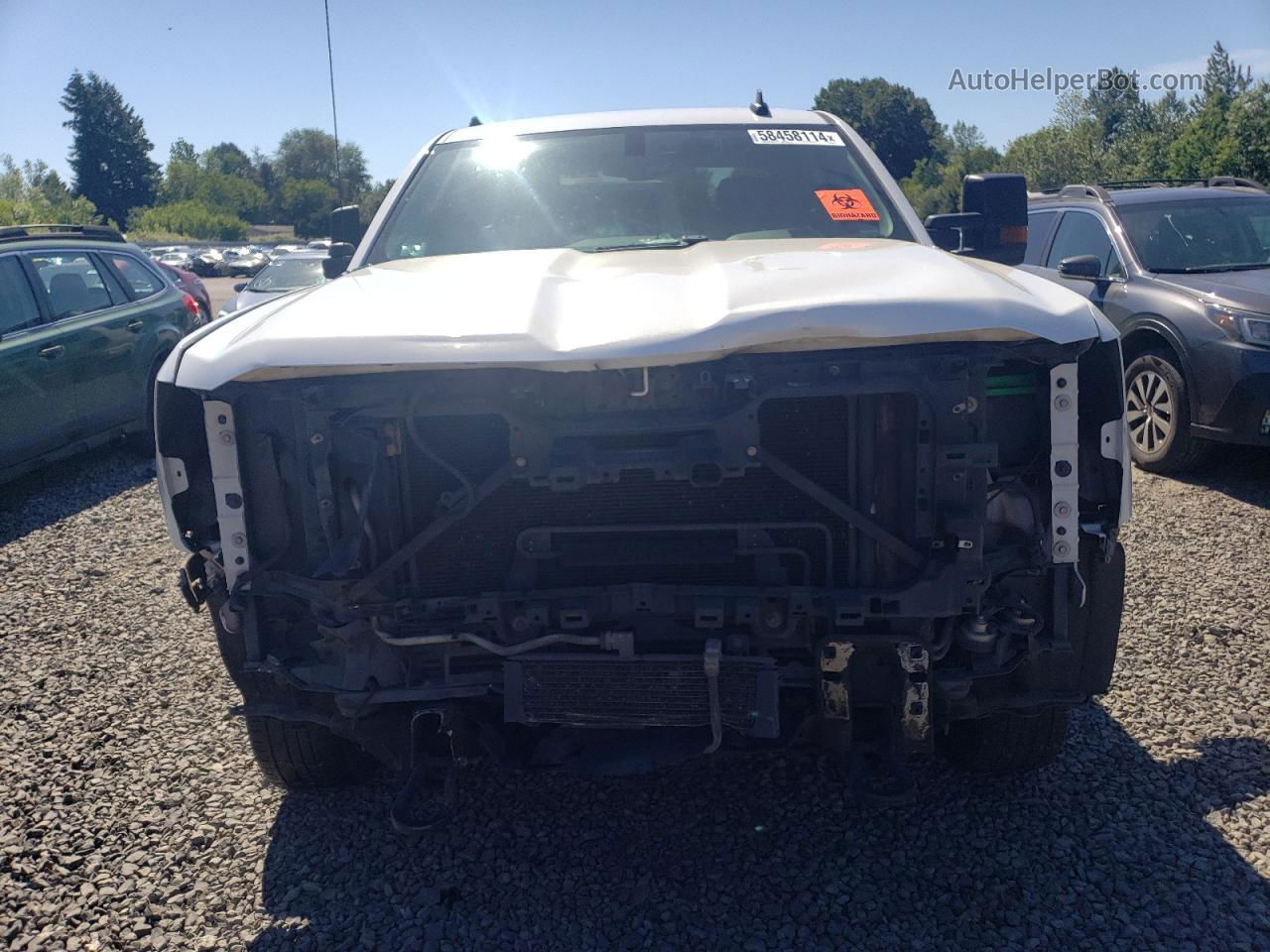 2016 Chevrolet Silverado K2500 Heavy Duty White vin: 1GC2KUE89GZ216251