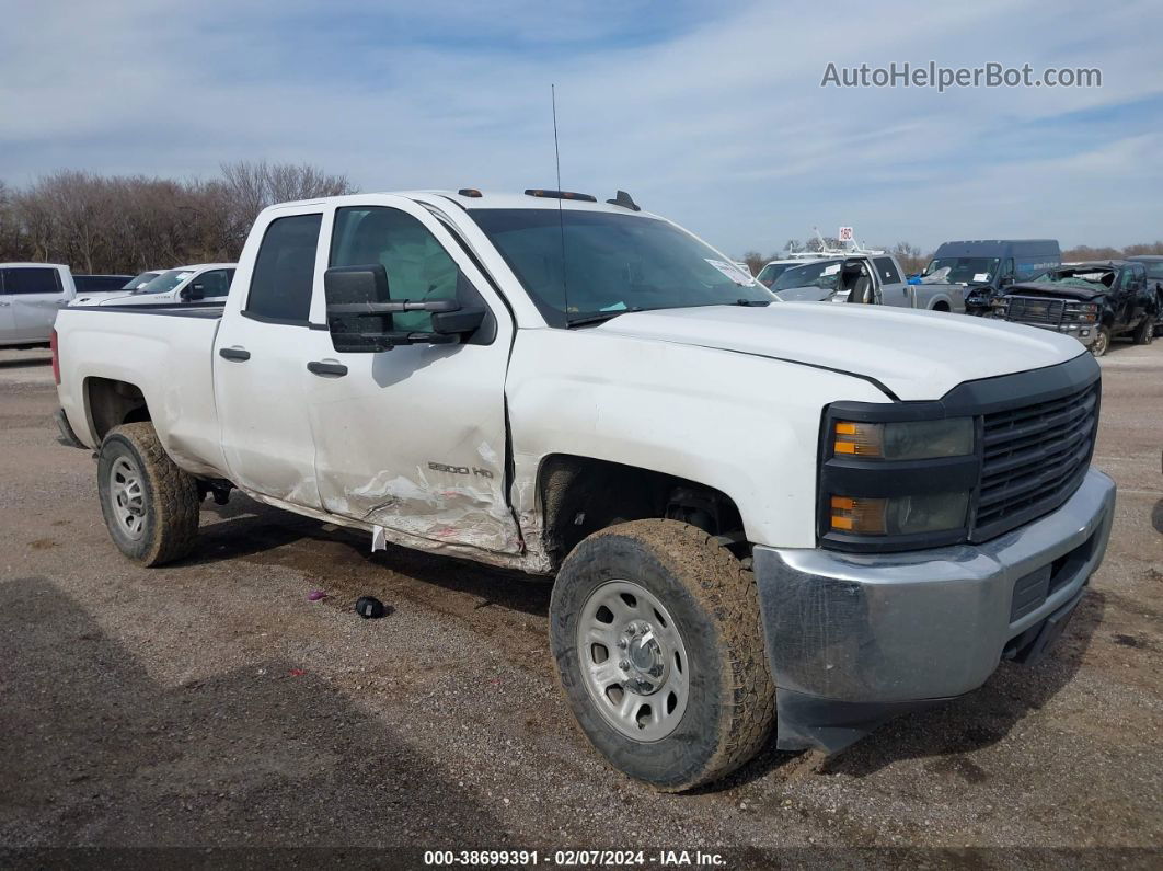 2015 Chevrolet Silverado 2500hd Wt White vin: 1GC2KUEG0FZ558564