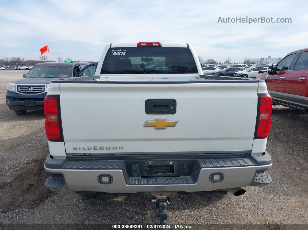 2015 Chevrolet Silverado 2500hd Wt White vin: 1GC2KUEG0FZ558564