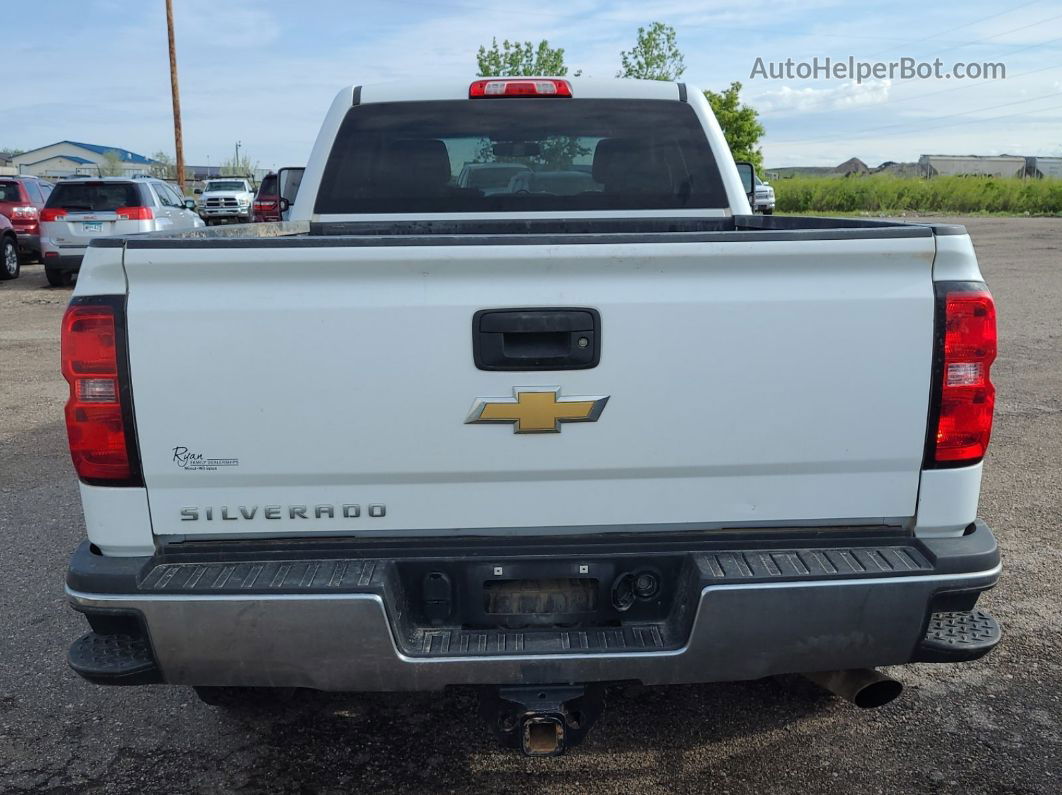 2018 Chevrolet Silverado K2500 Heavy Duty White vin: 1GC2KUEG4JZ323593