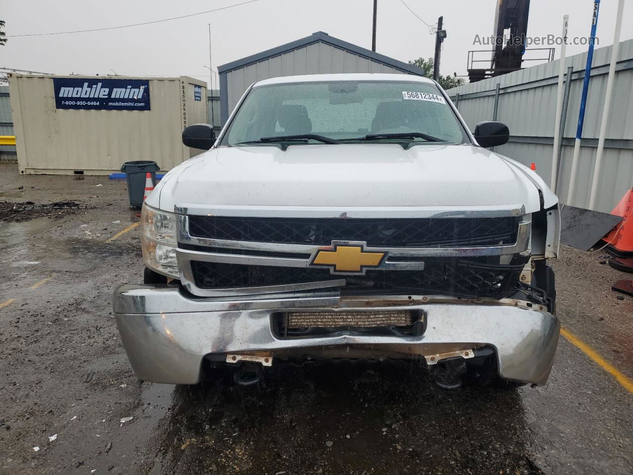 2013 Chevrolet Silverado K2500 Heavy Duty White vin: 1GC2KVCB4DZ375078