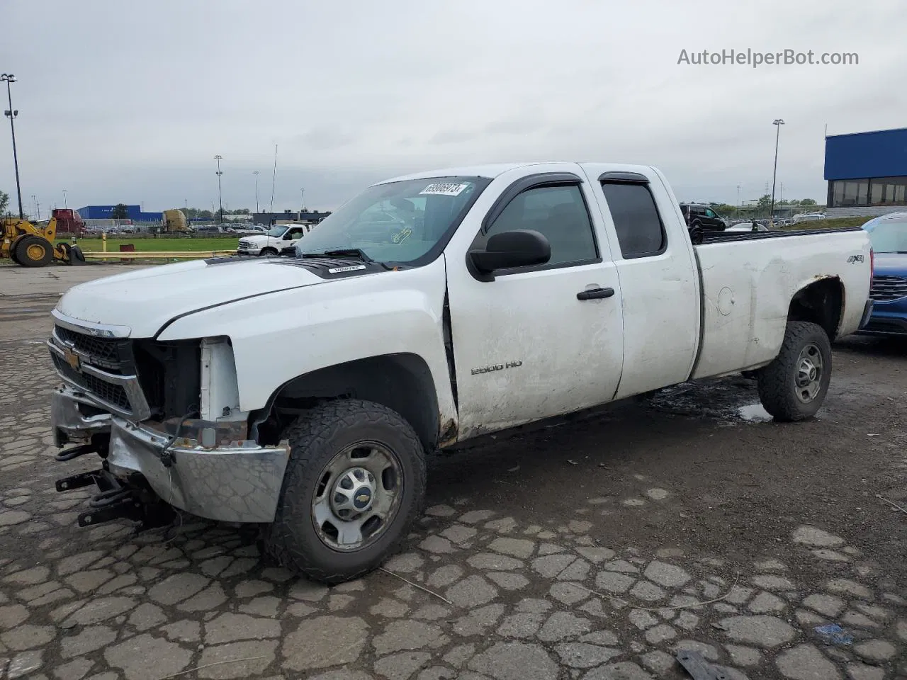 2012 Chevrolet Silverado K2500 Heavy Duty Белый vin: 1GC2KVCG1CZ198547