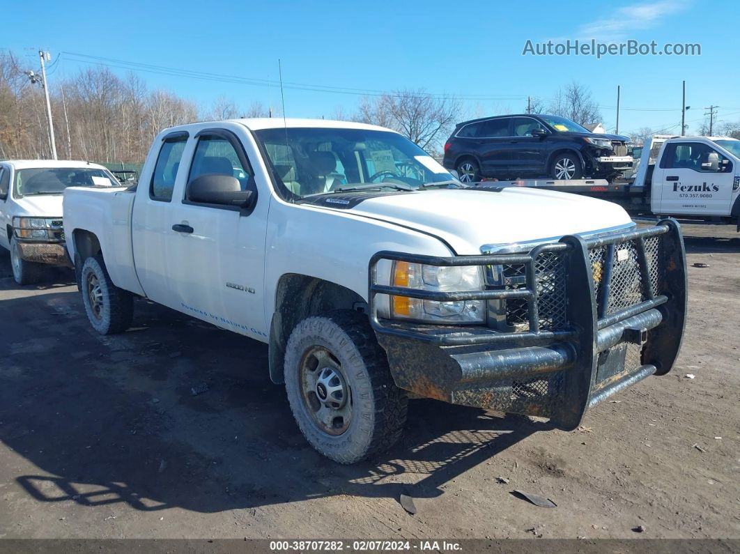 2013 Chevrolet Silverado 2500hd Work Truck White vin: 1GC2KVCG1DZ372134