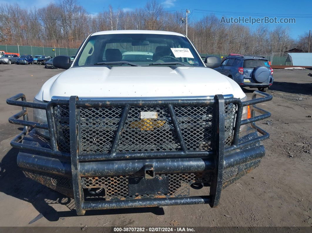 2013 Chevrolet Silverado 2500hd Work Truck White vin: 1GC2KVCG1DZ372134