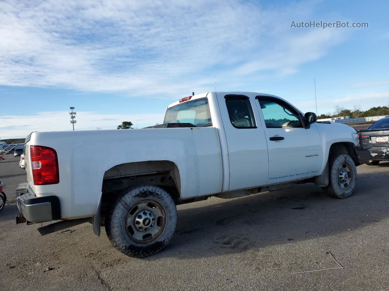 2013 Chevrolet Silverado K2500 Heavy Duty White vin: 1GC2KVCG1DZ372134