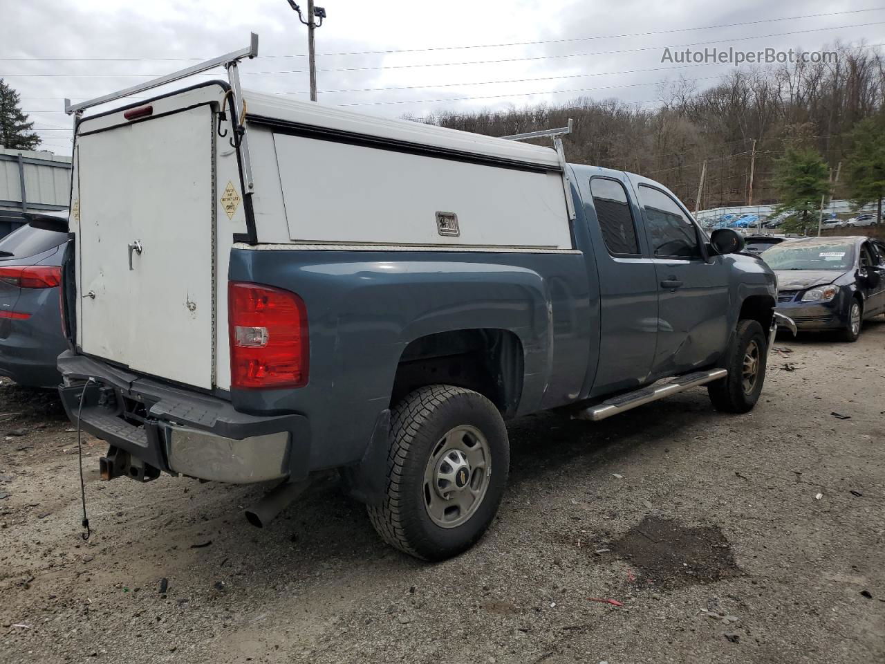 2012 Chevrolet Silverado K2500 Heavy Duty Синий vin: 1GC2KVCG2CZ142956