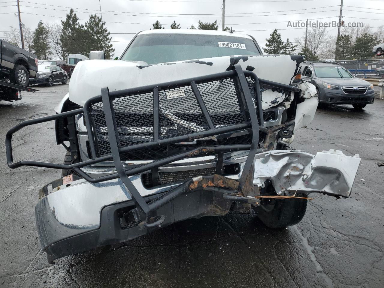 2013 Chevrolet Silverado K2500 Heavy Duty White vin: 1GC2KVCG2DZ369050